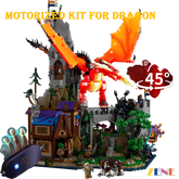 Motorized Kit for LEGO Dungeons Dragons Red Dragon's Tale #21348 Power Functions